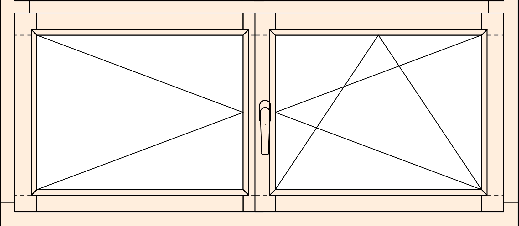 schmalere Flügelbreite